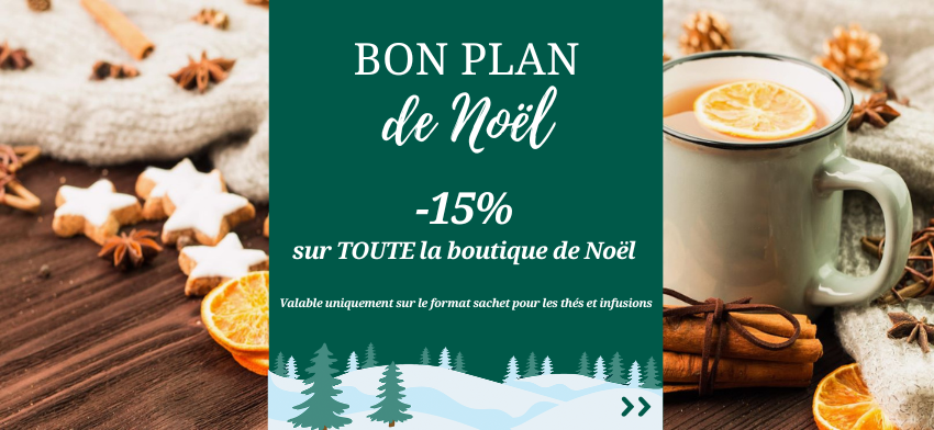 -15% sur TOUTE la boutique de No&euml;l
